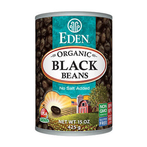 Black Beans, Organic - 15 oz